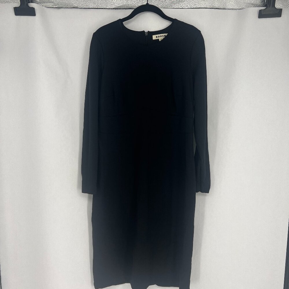 Boden Long Sleeve Black Dress 16P